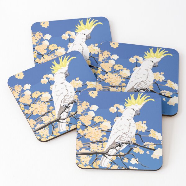 Item preview, Yellow Crested Cockatoo in White Cedar designed and sold by Ira Mitchell.