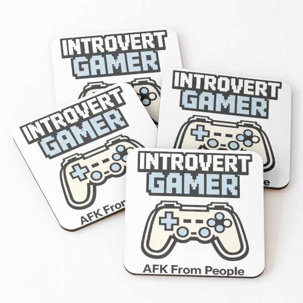 Item preview, Introvert Gamer – AFK From People Funny Gamer designed and sold by BenjiCarroll.