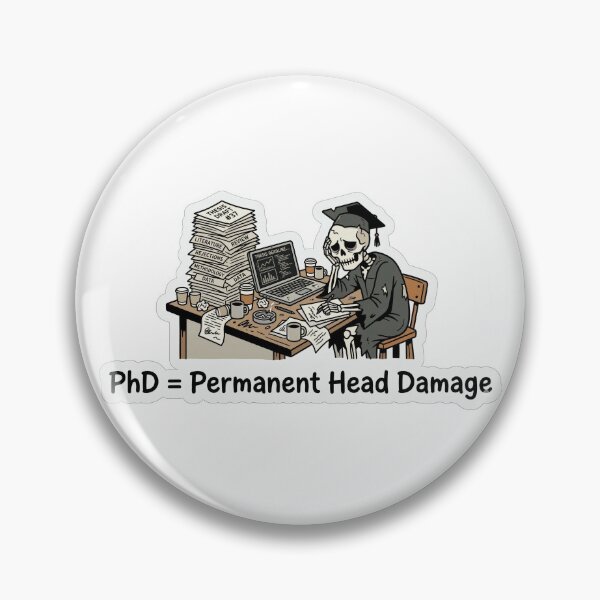 Item preview, PhD = Permanent Head Damage designed and sold by AuroraPixelDa.