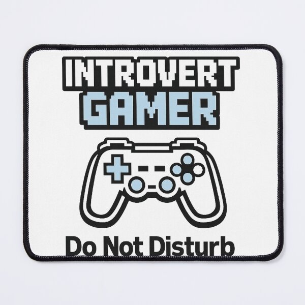 Item preview, Introvert Gamer – Do Not Disturb Funny Gamer designed and sold by BenjiCarroll.