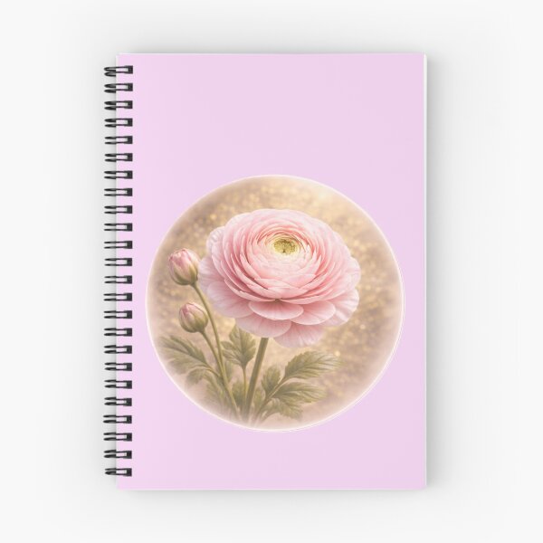 Item preview, Delicate Ranunculus Blossom – Romantic Floral Portrait designed and sold by TheJoyfulPen.