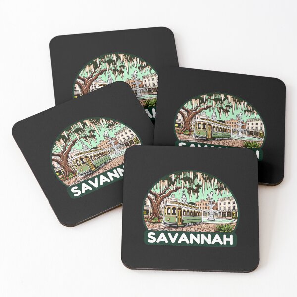 Item preview, Historic Savannah Georgia Vintage Trolley designed and sold by vgggeirjpe25.