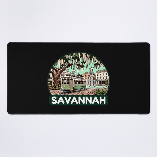 Item preview, Historic Savannah Georgia Vintage Trolley designed and sold by vgggeirjpe25.