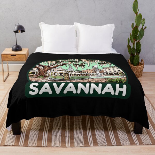 Item preview, Historic Savannah Georgia Vintage Trolley designed and sold by vgggeirjpe25.