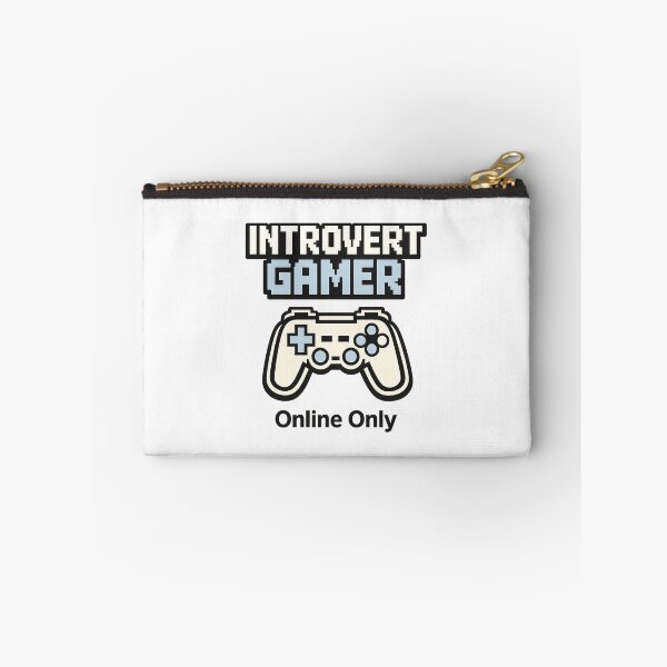Item preview, Introvert Gamer – Online Only Funny Gamer designed and sold by BenjiCarroll.