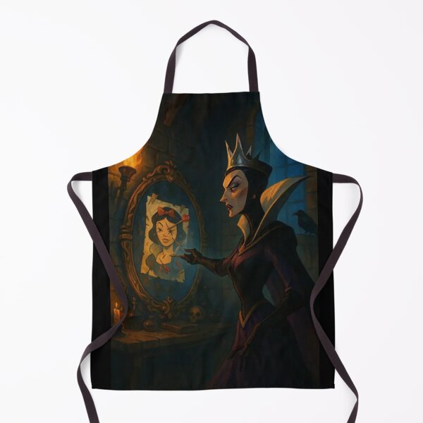 Item preview, Dark Queen and the Cursed Mirror – Gothic Fantasy Art designed and sold by EpicMerchRealm.