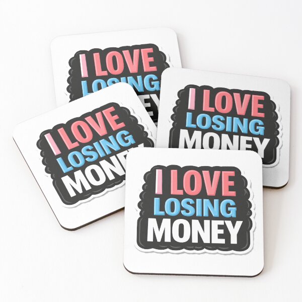 Item preview, I Love Losing Money – Funny Stock Market Trader Shirt | Options Trading Humor designed and sold by VolatilityEdge.