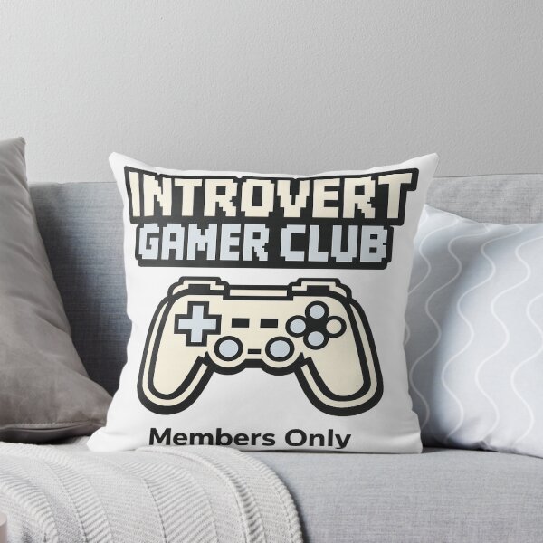 Item preview, Introvert Gamer Club – Members Only Funny Gamer designed and sold by BenjiCarroll.