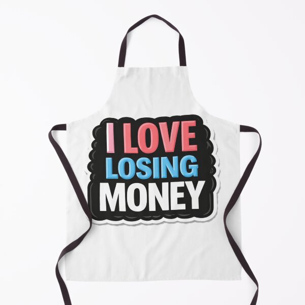 Item preview, I Love Losing Money – Funny Stock Market Trader Shirt | Options Trading Humor designed and sold by VolatilityEdge.