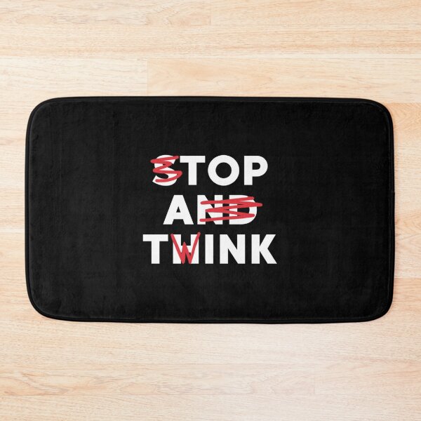 Item preview, Stop And Think designed and sold by pamelaleedom.