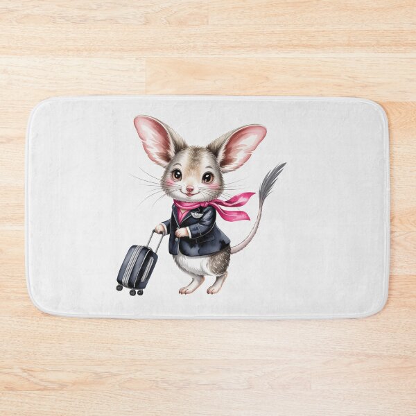 Item preview, Bilby Cabin Crew - Cute Australian Aviation Art designed and sold by Wennebabs.