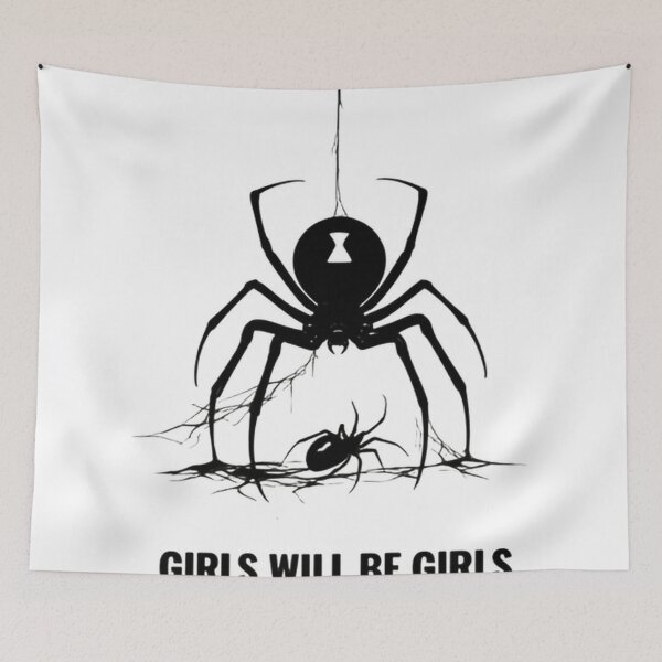 Item preview, Girls Will Be Girls Spooky Witchy Feminist Power designed and sold by SkeletonsDanger.