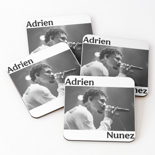 Item preview, Adrien nunez music album cover art typography designed and sold by ARTeez⭐️⭐️⭐️⭐️⭐️.