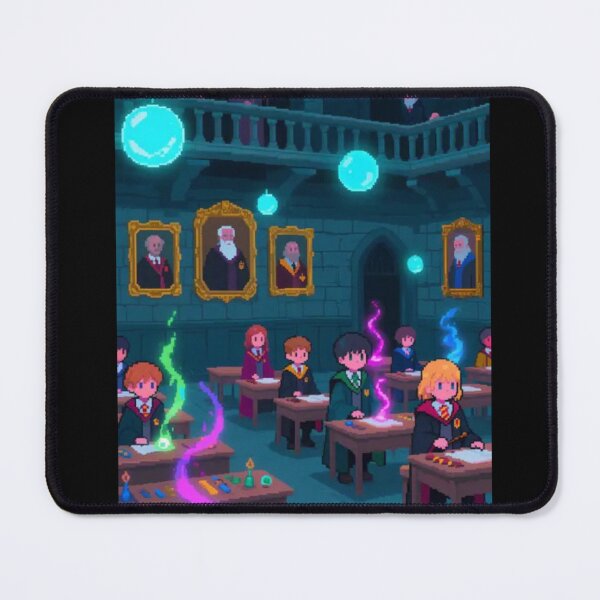 Item preview, Magic School Classroom – Pixel Fantasy Wizard Academy designed and sold by EpicMerchRealm.