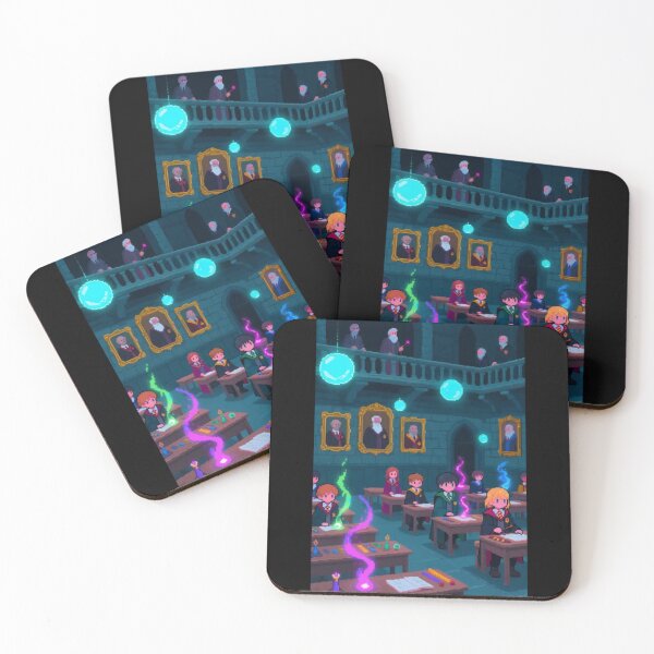 Item preview, Magic School Classroom – Pixel Fantasy Wizard Academy designed and sold by EpicMerchRealm.