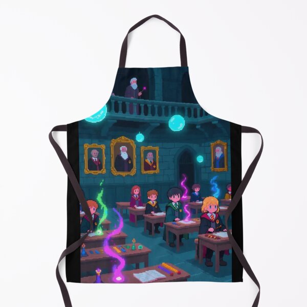 Item preview, Magic School Classroom – Pixel Fantasy Wizard Academy designed and sold by EpicMerchRealm.