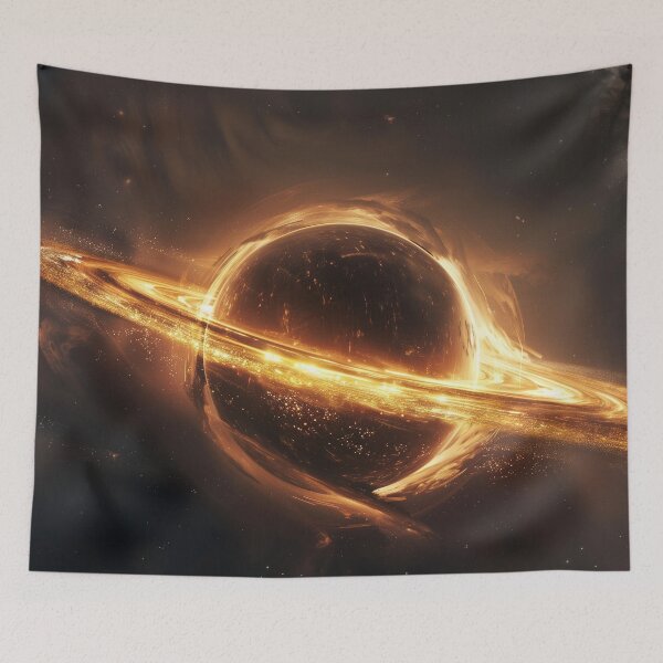 Item preview, Black Hole - Cosmic Artwork designed and sold by QuantumDrift.