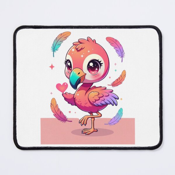 Item preview, Cute Pastel Flamingo Heart designed and sold by CoquetteLunaCo.