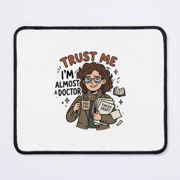 Item preview, Trust Me, I'm Almost a Doctor designed and sold by AuroraPixelDa.