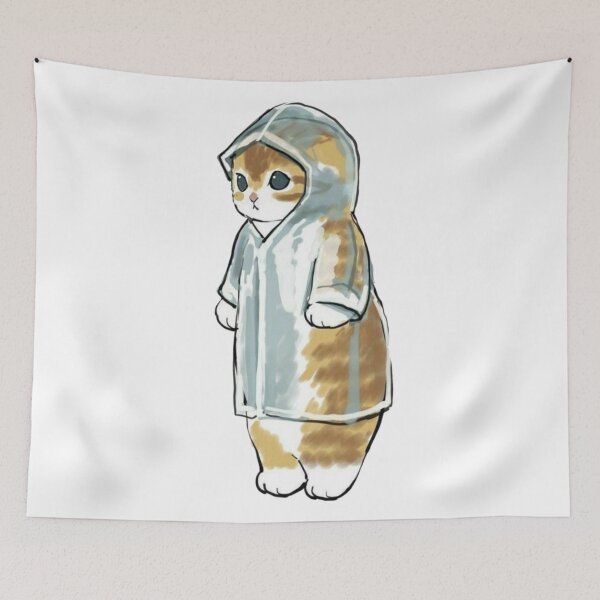 Item preview, Mofusand - Cat in Raincoat designed and sold by penny555.
