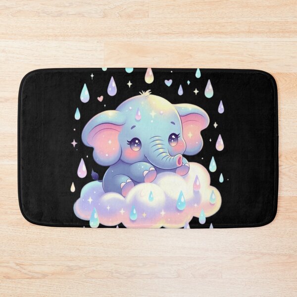Item preview, Cute Elephant Cloud Rain designed and sold by CoquetteLunaCo.