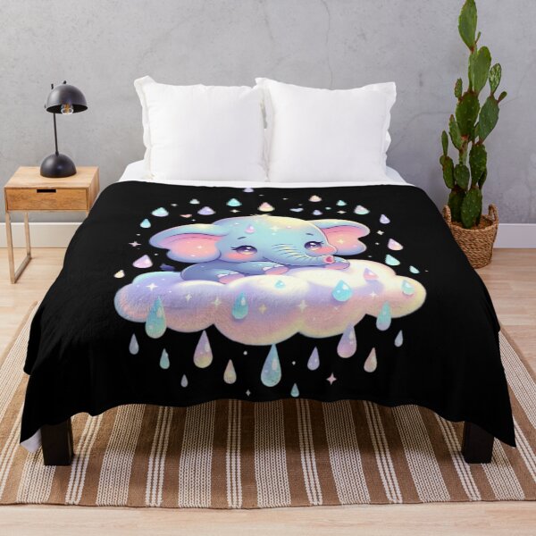 Item preview, Cute Elephant Cloud Rain designed and sold by CoquetteLunaCo.