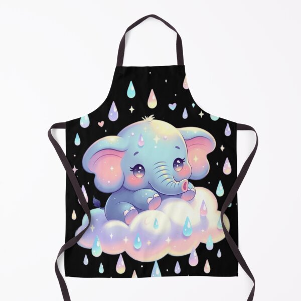 Item preview, Cute Elephant Cloud Rain designed and sold by CoquetteLunaCo.