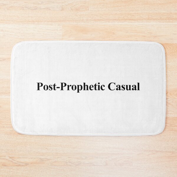 Item preview, Post-Prophetic Casual designed and sold by birdspinestudio.