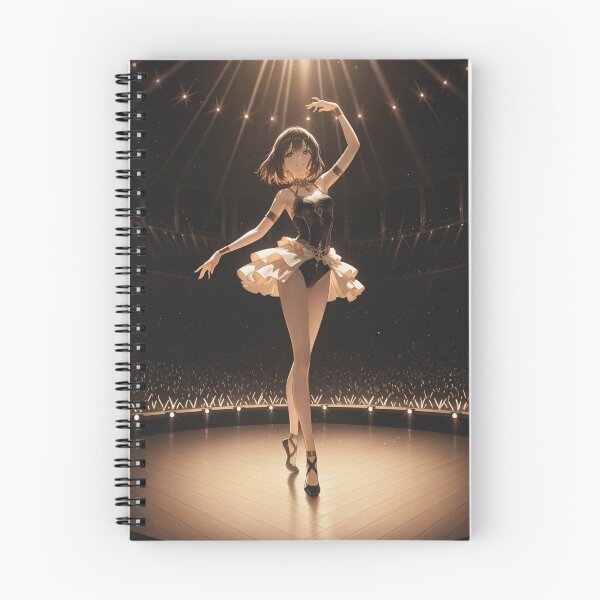 Item preview, Elegant Black Ballerina on the Audition Stage designed and sold by SEIMEI2025.