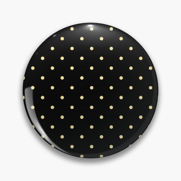 Item preview, Pastel Yellow Small Polka Dot On Black designed and sold by POLKAIWERX.
