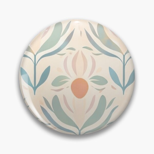 Item preview, Floral Art Deco Pattern Wall Art designed and sold by JunnuCreations.