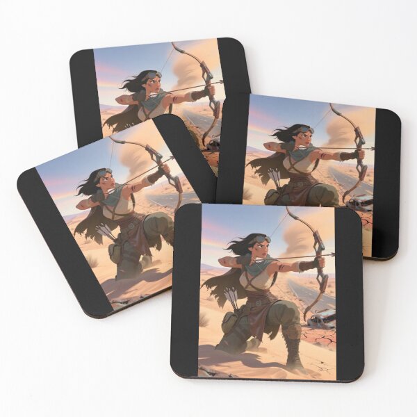 Item preview, Post Apocalyptic Archer – Desert Survivor Warrior designed and sold by EpicMerchRealm.