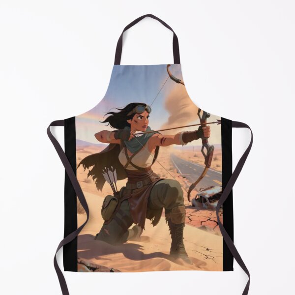 Item preview, Post Apocalyptic Archer – Desert Survivor Warrior designed and sold by EpicMerchRealm.
