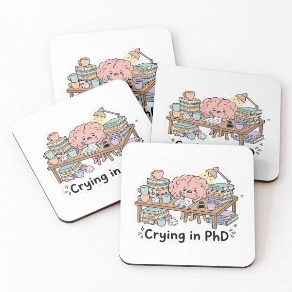 Item preview, Crying in PhD designed and sold by AuroraPixelDa.