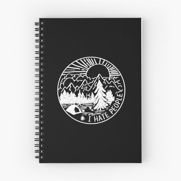 Item preview, I LOVE CAMPING HATE PEOPLE designed and sold by shebajohnson.