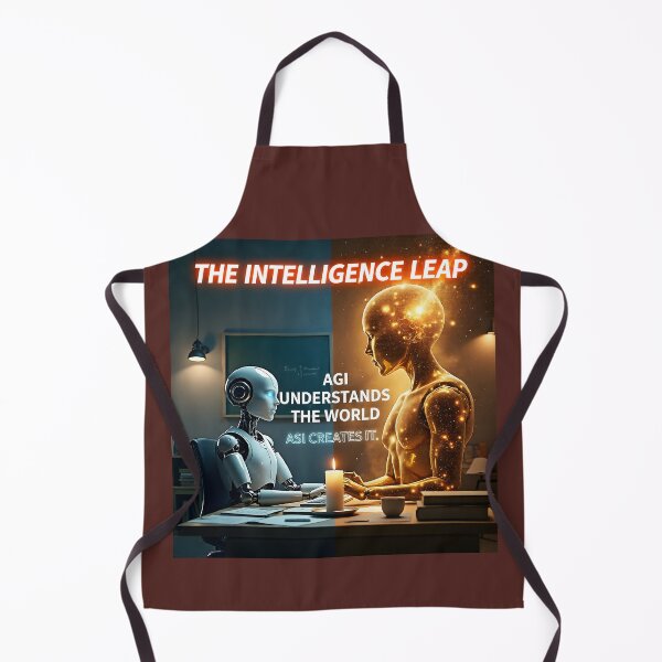 Item preview, The Intelligence Leap — AGI Understands the World; ASI Creates It designed and sold by Creative-RE.