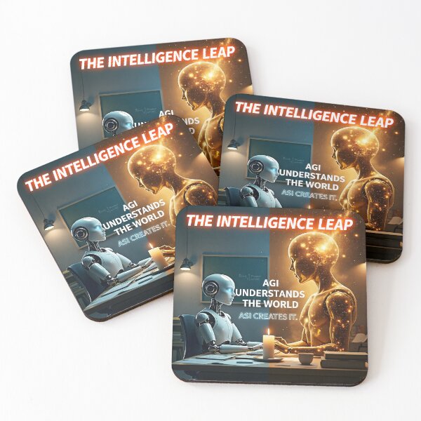 Item preview, The Intelligence Leap — AGI Understands the World; ASI Creates It designed and sold by Creative-RE.
