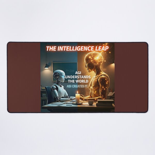 Item preview, The Intelligence Leap — AGI Understands the World; ASI Creates It designed and sold by Creative-RE.