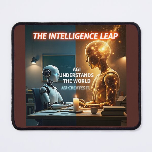 Item preview, The Intelligence Leap — AGI Understands the World; ASI Creates It designed and sold by Creative-RE.