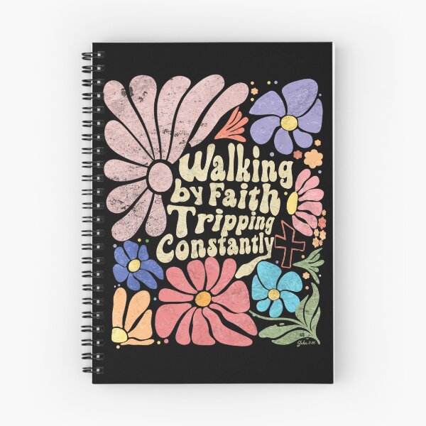 Item preview, Walking By Faith Tripping Constantly Minimalist Christian designed and sold by Ortigzitoun.