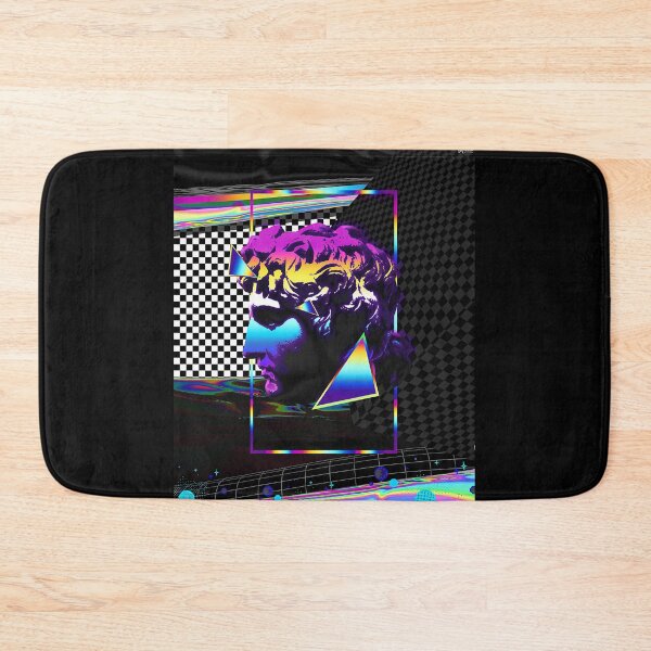 Item preview, Vivid Neon Retro Statue Synthwave Art designed and sold by vgggeirjpe25.