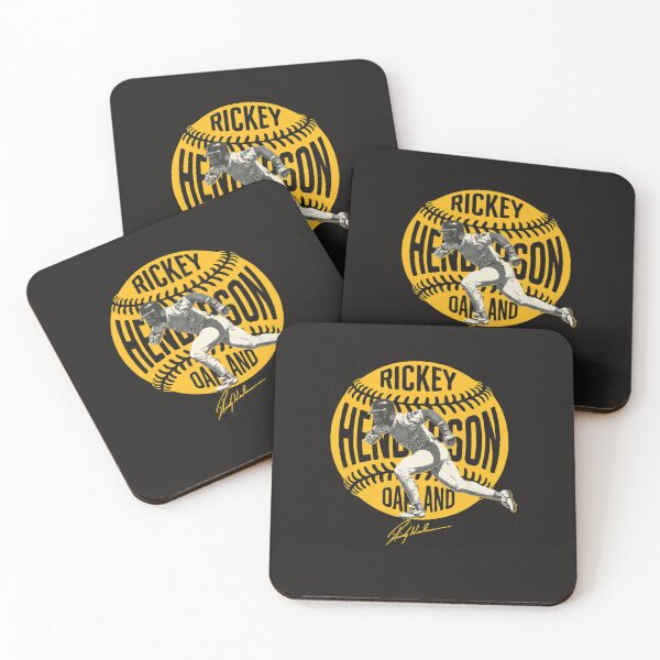 Item preview, Rickey Henderson Retro Vintage Athletics Baseball designed and sold by Misshotmama93.