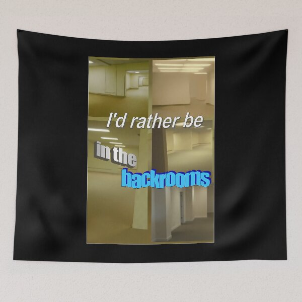 Item preview, Id Rather Be In The Liminal Space Meme designed and sold by vgggeirjpe25.