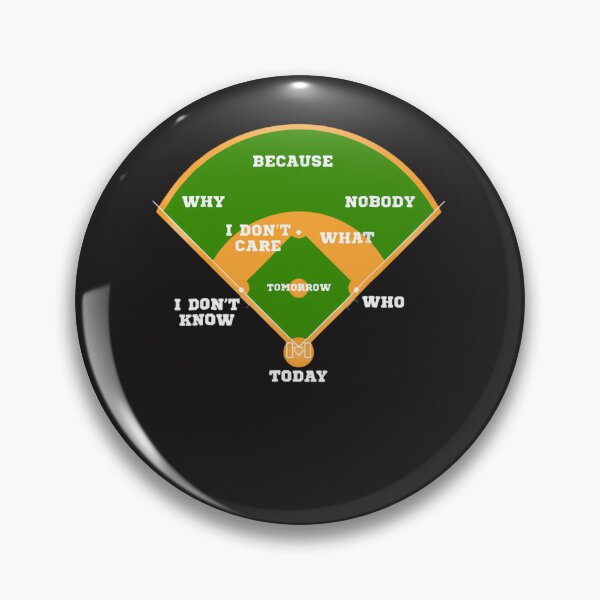 Item preview, Whos on First Baseball Diamond Fielding Card designed and sold by Misshotmama93.