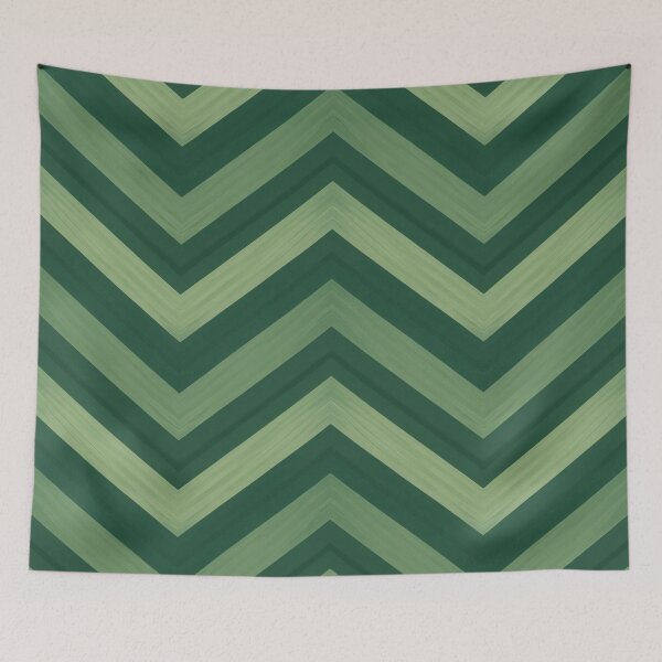 Item preview, Dark Grass and Mint Green Chevron Pattern designed and sold by burbankdesigns.