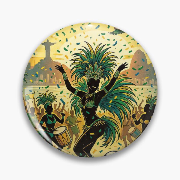 Item preview, Brazil Carnival and Soccer Celebration designed and sold by BrickByDream.