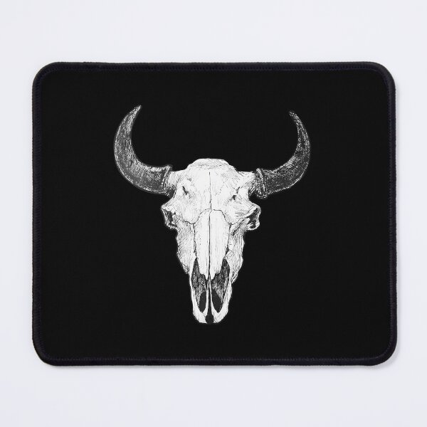 Item preview, Desert Bison Skull Vintage Western Art designed and sold by vgggeirjpe25.