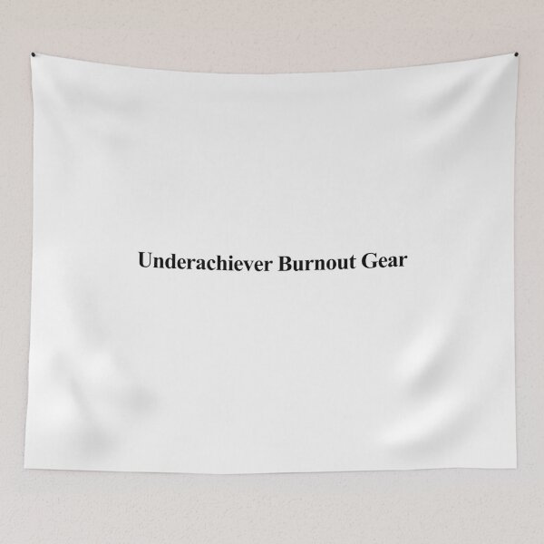 Item preview, Underachiever Burnout Gear designed and sold by birdspinestudio.