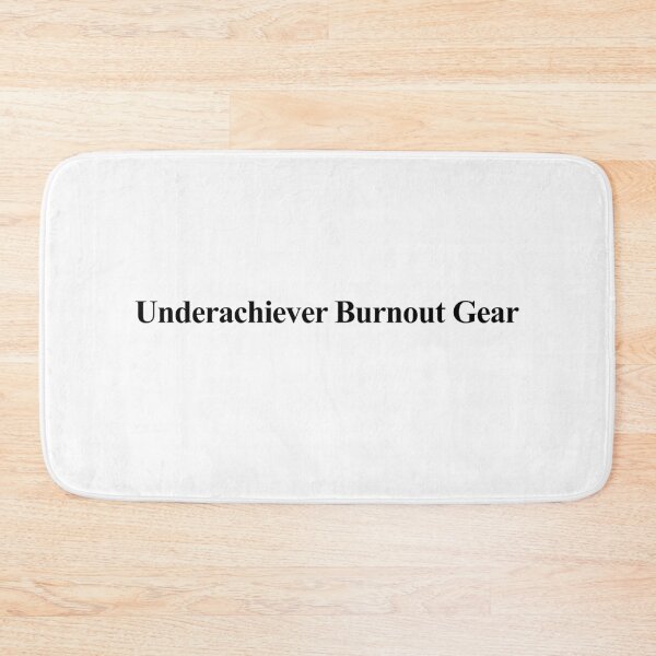 Item preview, Underachiever Burnout Gear designed and sold by birdspinestudio.