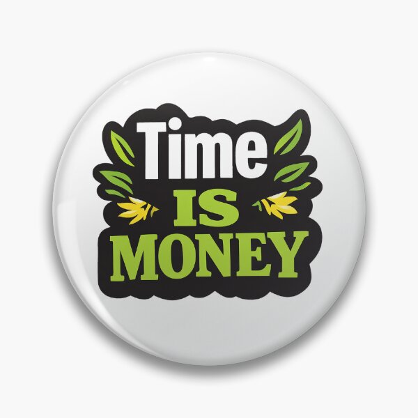 Item preview, Time Is Money – Options Trading Meme | Stock Market Trader designed and sold by VolatilityEdge.